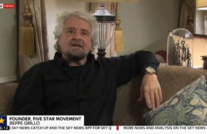 Intervista a Sky News Uk